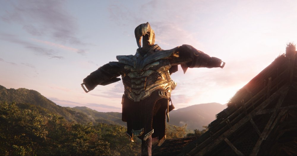avengers endgame 2019 005 empty armour on cross