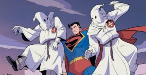 Superman Smashes the Klan