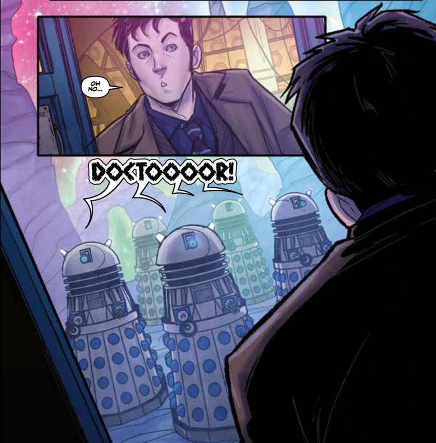 Doctor Who: Time Lord Victorious #1 panel