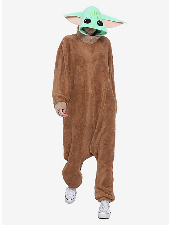 Hot Topic Baby Yoda Onesie