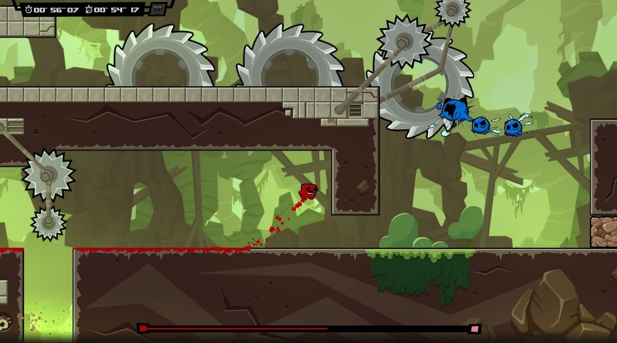 Super Meat Boy Forever Gameplay