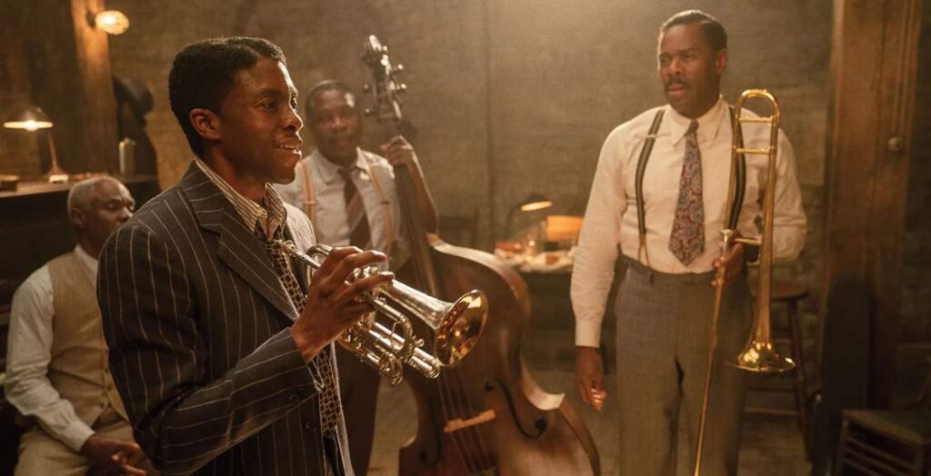 Chadwick Boseman and Coleman Domingo