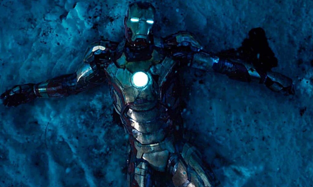 iron man 3 christmas movie snow