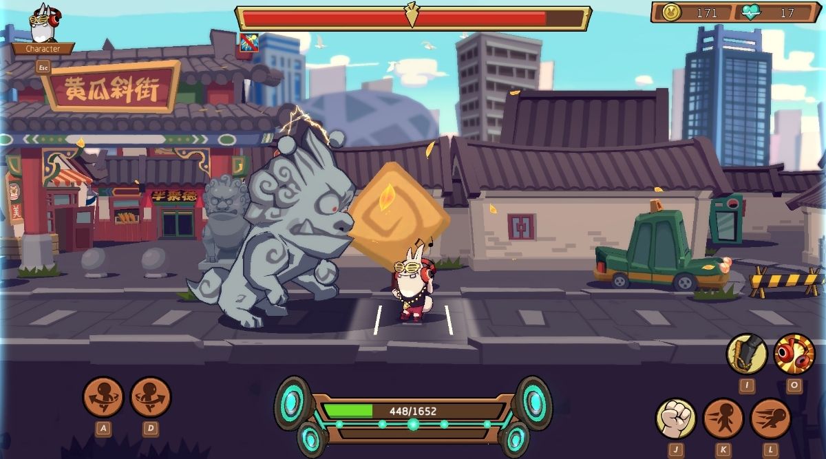 Rhythm Fighter Gameplay