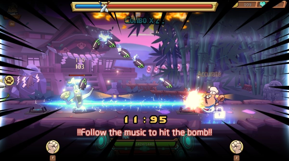 Rhythm Fighter Music