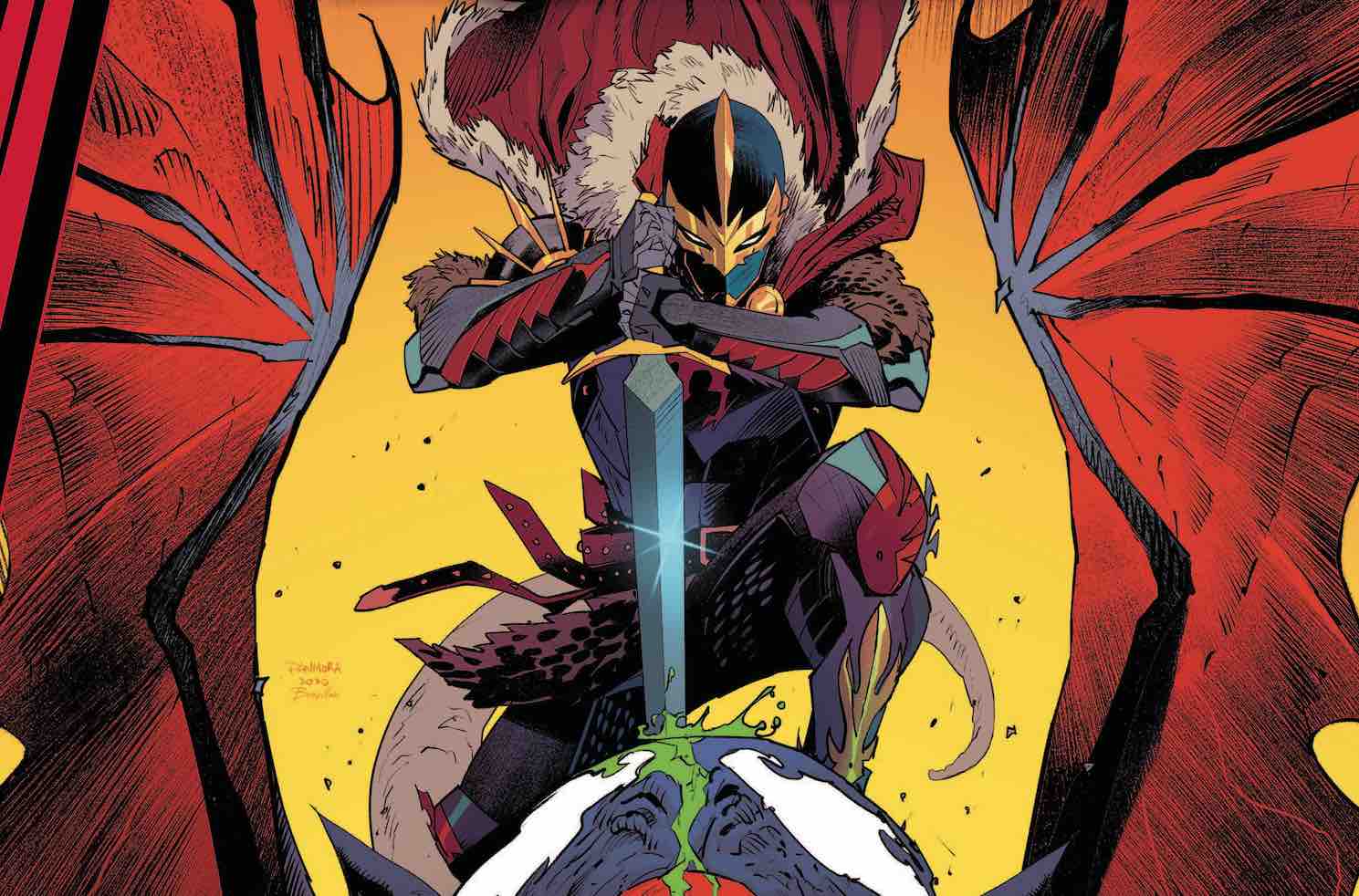 ADVANCED REVIEW: 'King in Black: Black Knight,' Issue #1 1 King in Black Black Knight #1 - But Why Tho?
