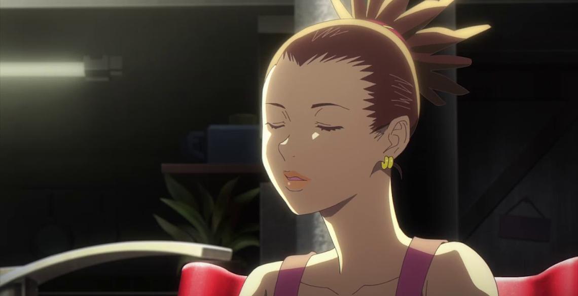 A Black character, Carole, designed by Shinichiro Watanabe