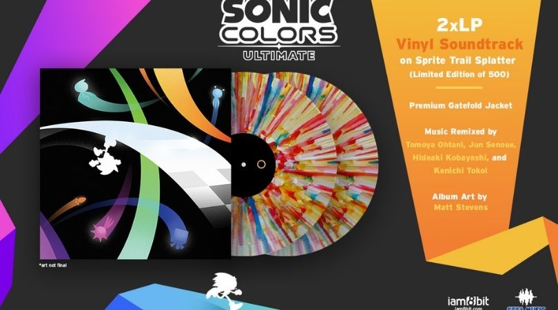 SEGA and iam8bit Reach For The Stars With Sonic Colors: Ultimate Vinyl Soundtrack 1 Sonic Colors