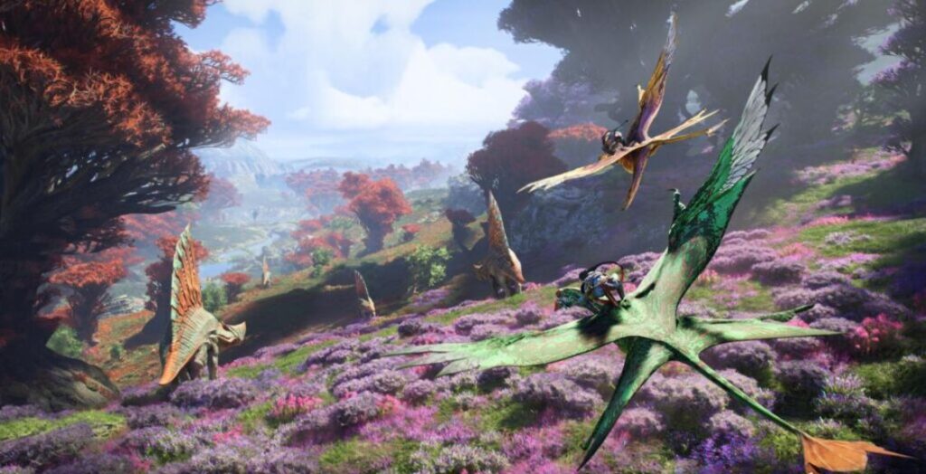 Avatar Frontiers of Pandora Ikran Riding - top co-op games of 2023