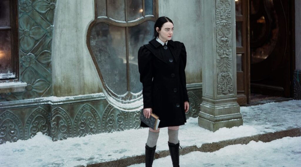 Emma Stone as Bella Baxter in Poor Things 