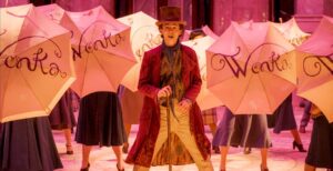 Timothee Chalamet as Wonka