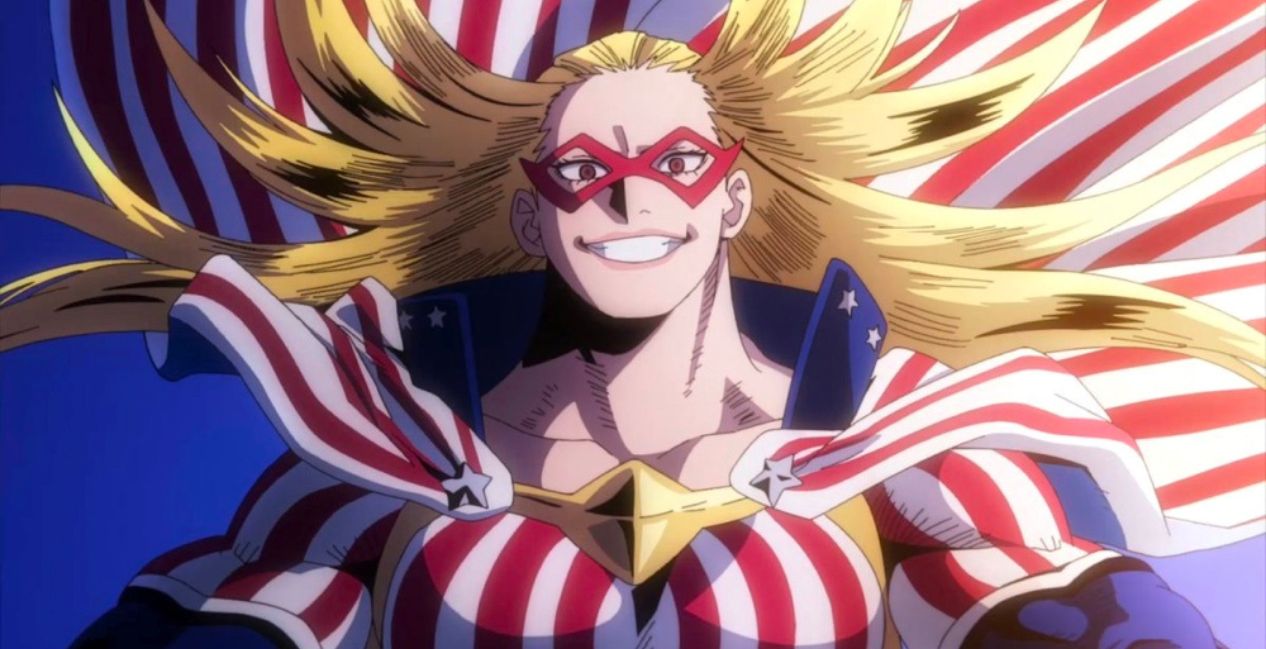Stars and Stripes Top 10 Pro Heroes in My Hero Academia