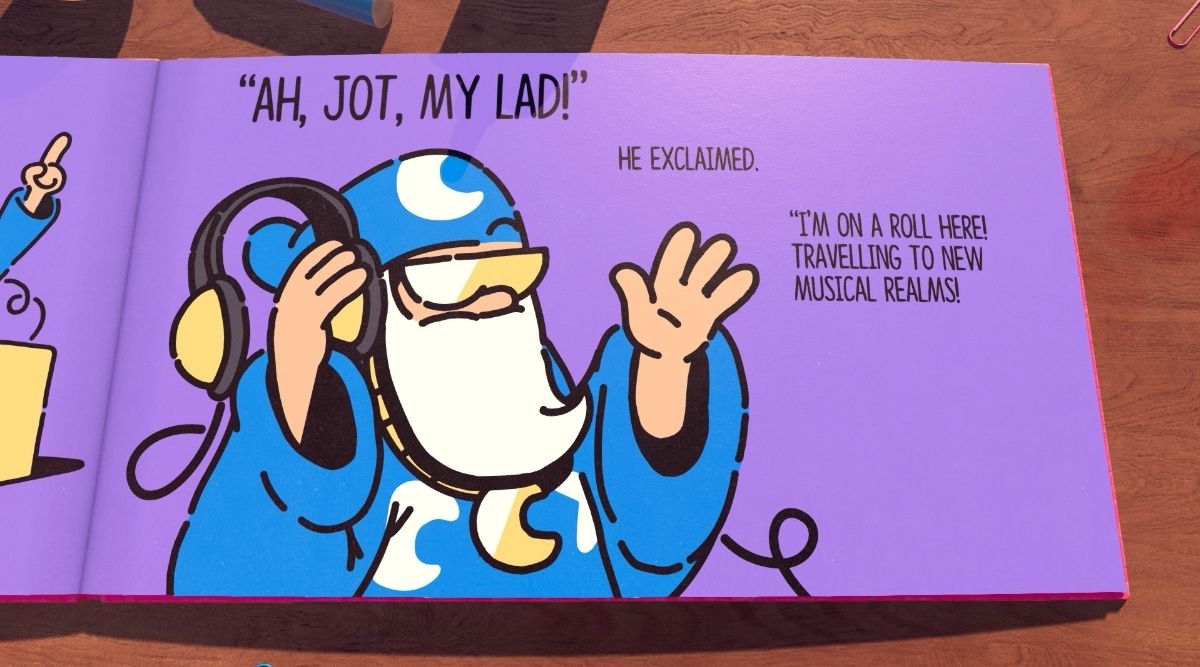 The Plucky Squire Book But Why Tho