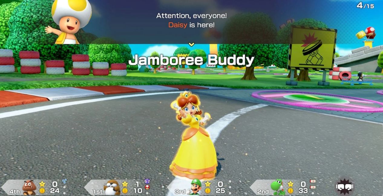 Screenshot of Mario Party Jamboree