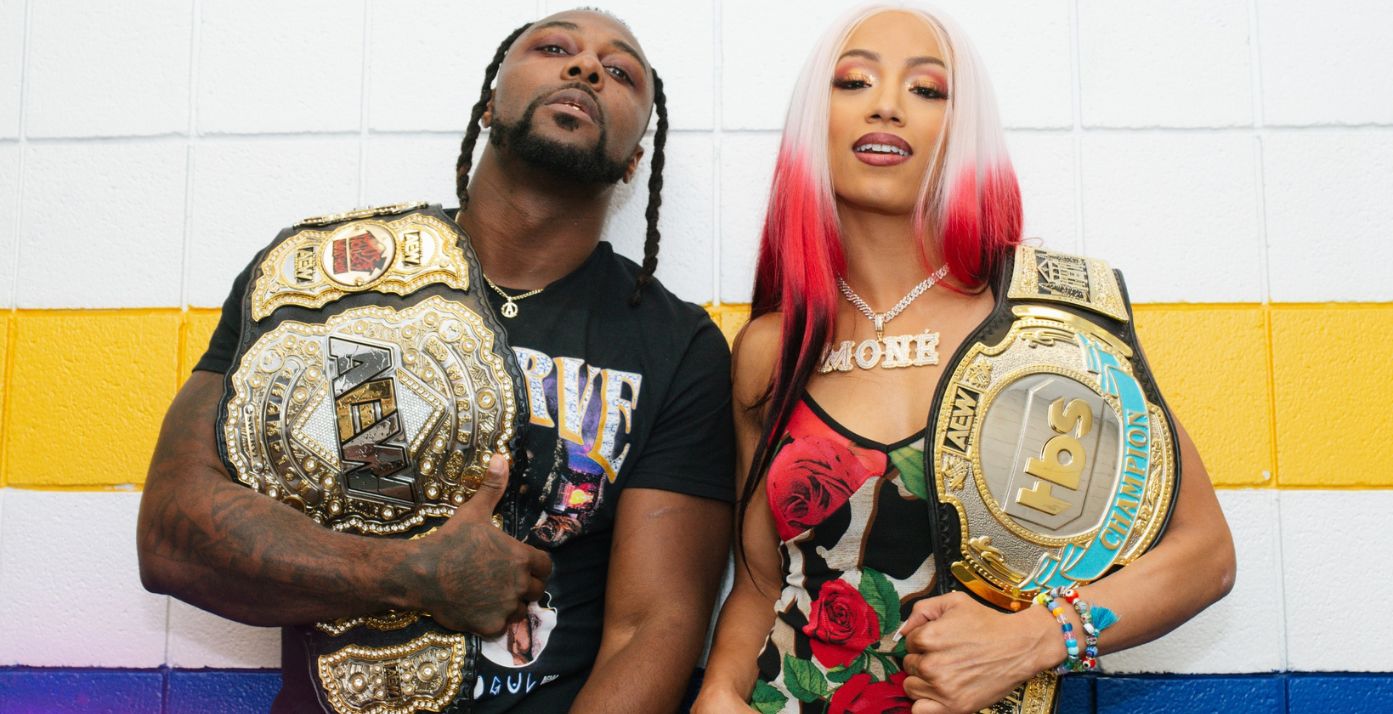 AEW Showcases Its Black Wrestlers Like No Other Company 2 AEW Wresters Swerve and Mercedes - AEW Has The Best Representation for Black Wrestlers