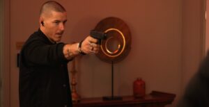 Taz Skylar as Noah in Cleaner (2025)