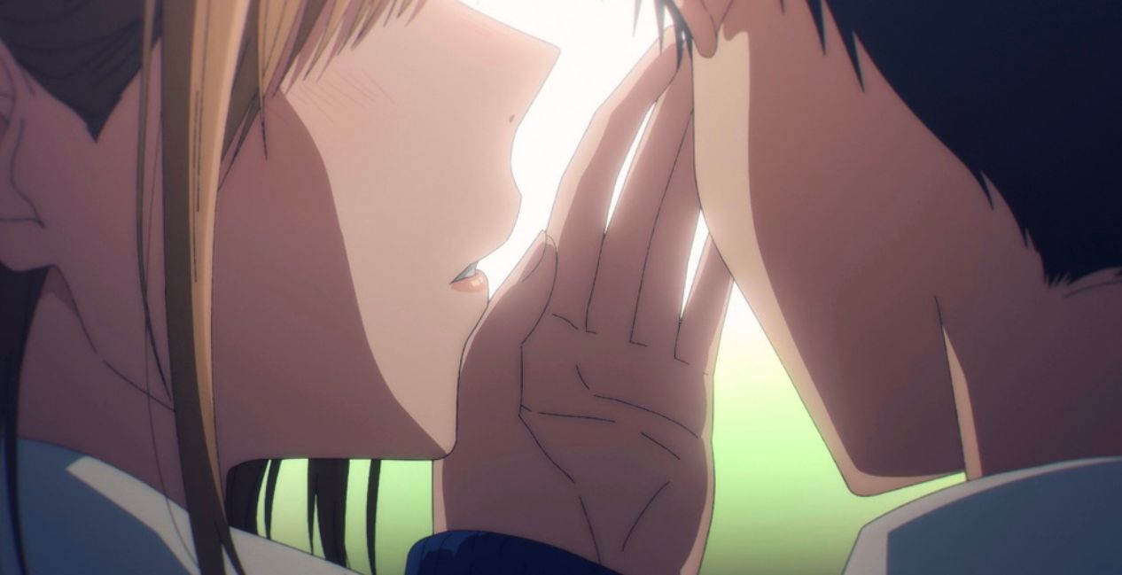 Chinatsu and Taiki in Blue Box Episode 19