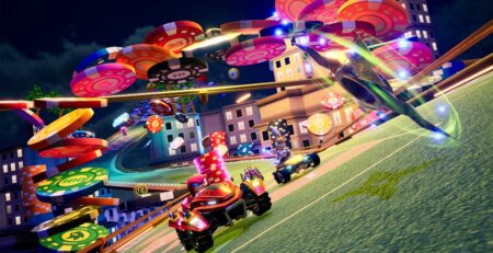 Still from Sonic Racing CrossWorlds game