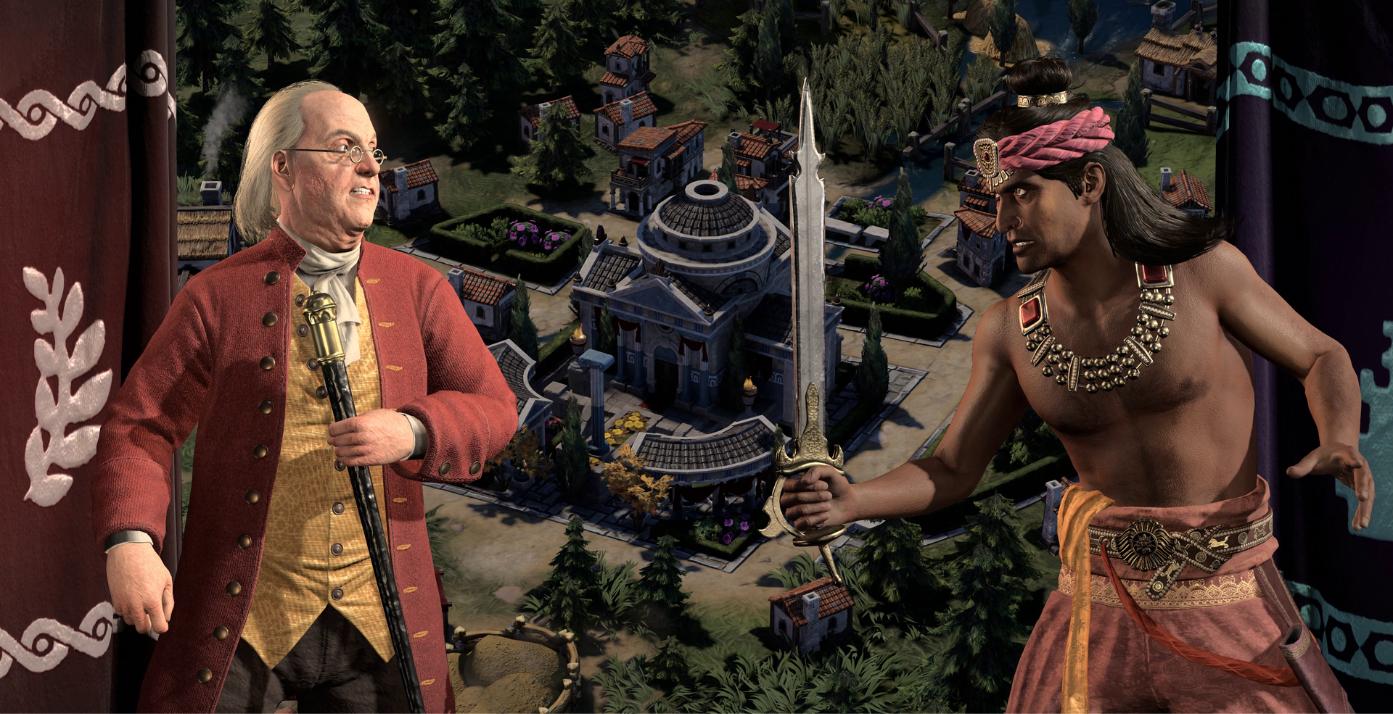 Gameplay screenshot of Civilization 7