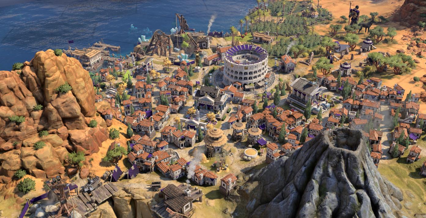 Gameplay screenshot of Civilization 7