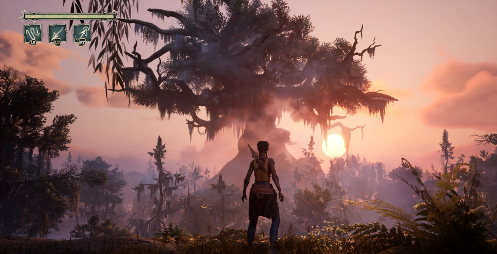 In-game screenshot of Compulsion Game's South of Midnight 
