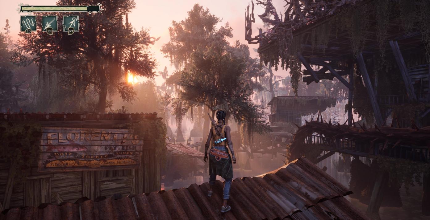 In-game screenshot of Compulsion Game's South of Midnight 