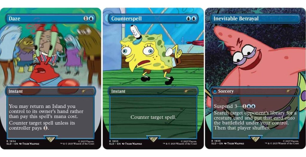 Secret Lair x Spongebob Squarepants Set