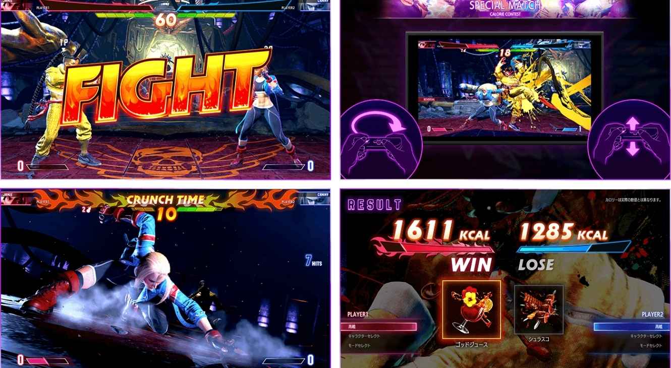 Street Fighter 6 on Switch 2 Calorie Counter promo image