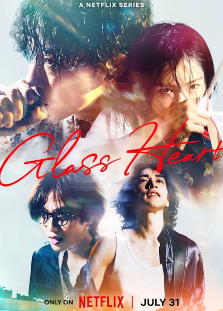 Netflix's New Glass Heart Teaser Trailer Reveals RADWIMPS Collaboration 2 Promotional poster for Glass Heart from Netflix