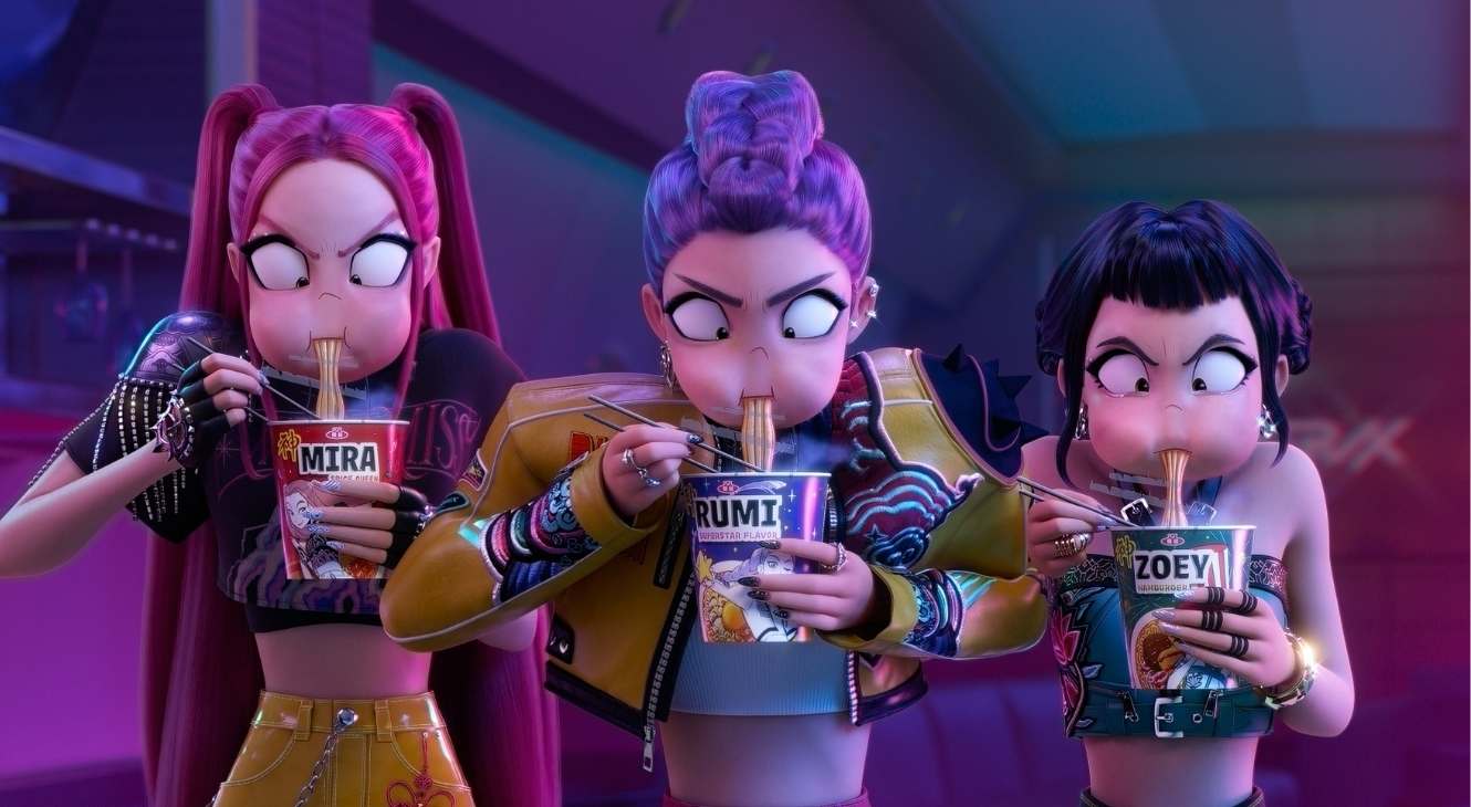 KPop Demon Hunters Promotional image form Netflix