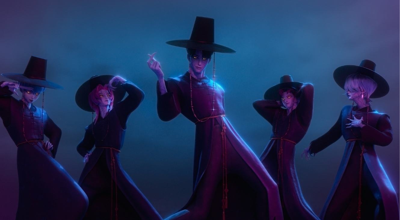 K-Pop Demon Hunters Promotional image form Netflix