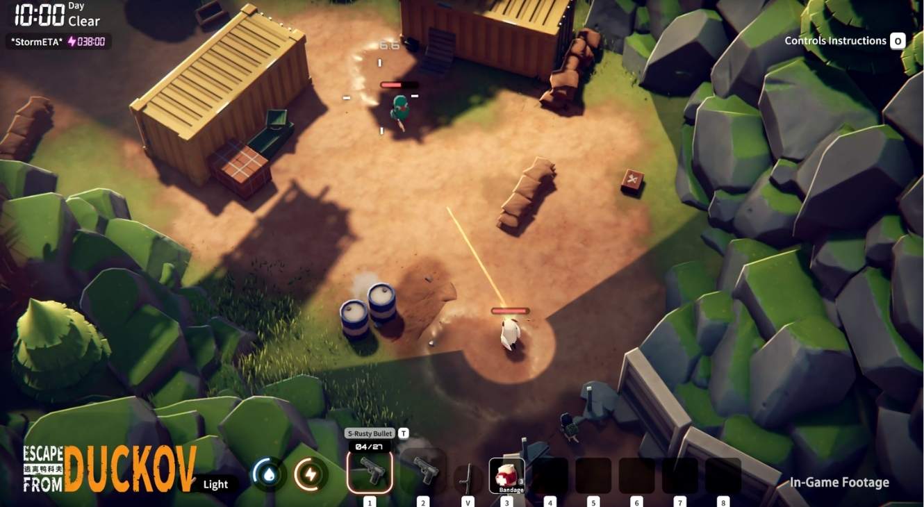 Escape From Duckov keyart from Billbilli Game
