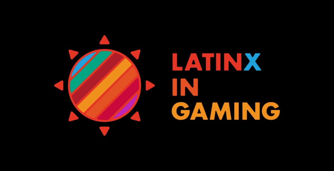 The logo for Latinx in Gaming