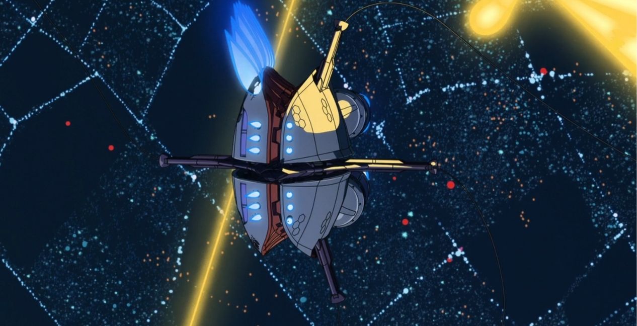 A still from Mobile Suit Gundam GQuuuuuuX Episode 7