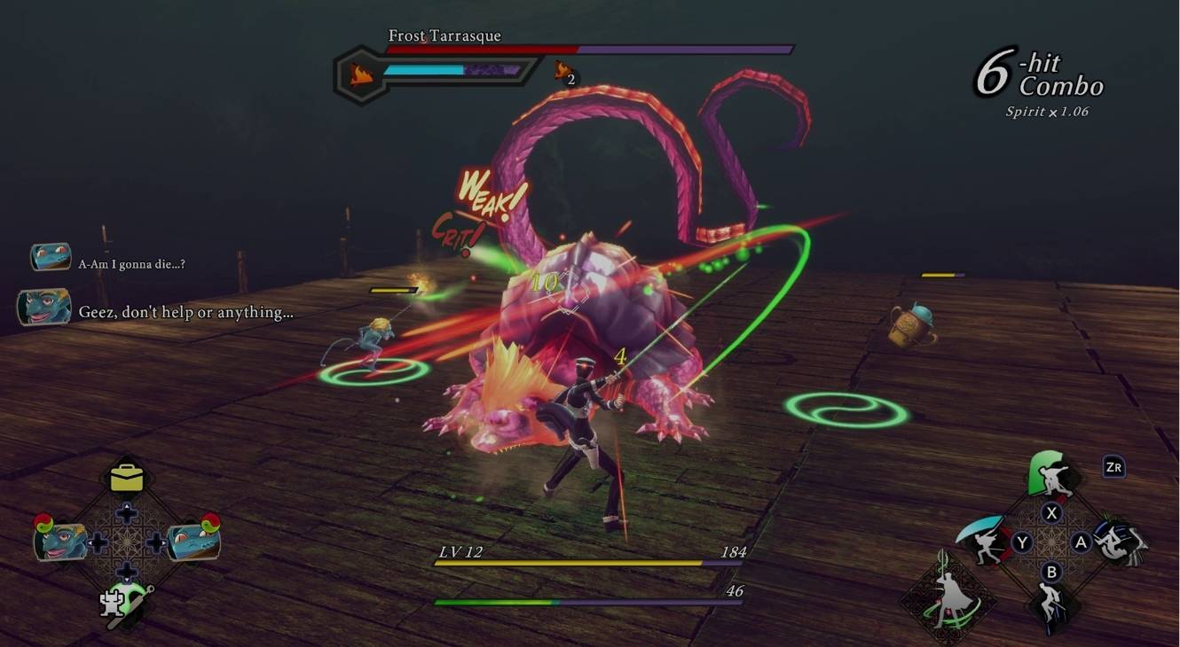 Raidou Remastered gameplay still for the Switch 2
