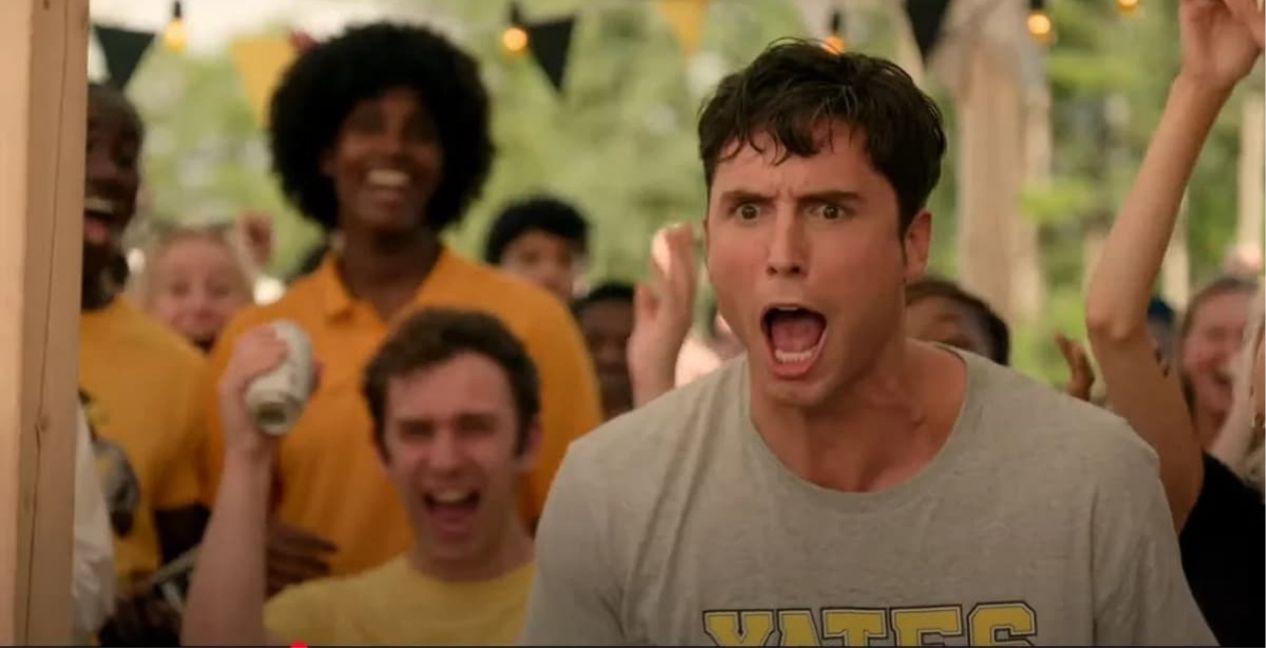 Benny in Overcompensating (2025) - Prime Video TV Show promotional image