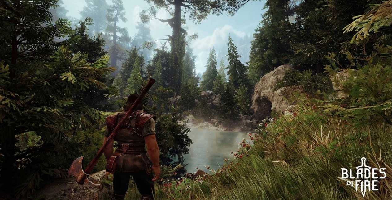 Scenery in Blades of Fire