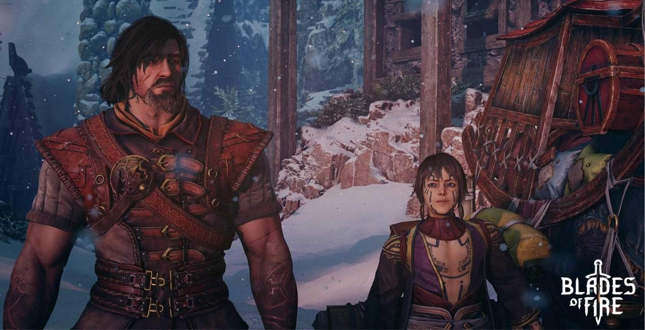 Aran and Adso in Blades of Fire