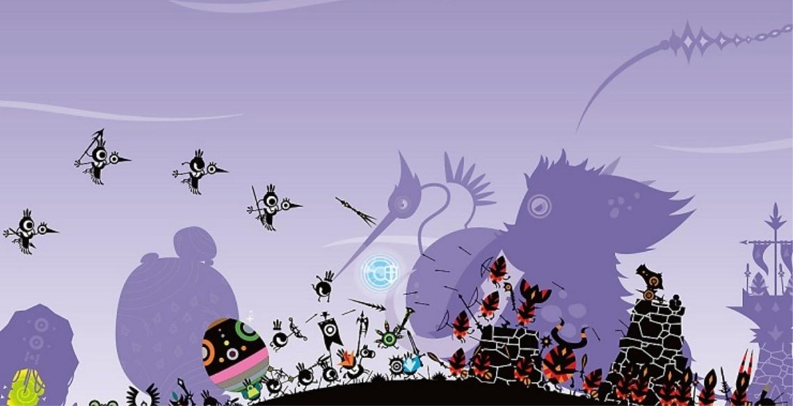 Patapon 1+2 Remix keyart