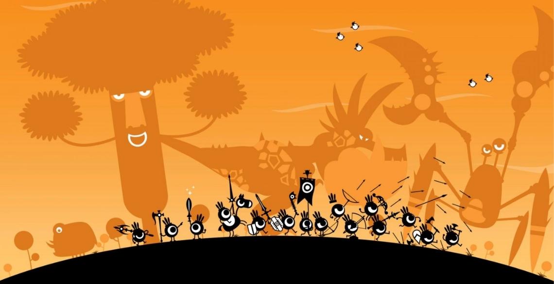 Patapon 1+2 Remix keyart