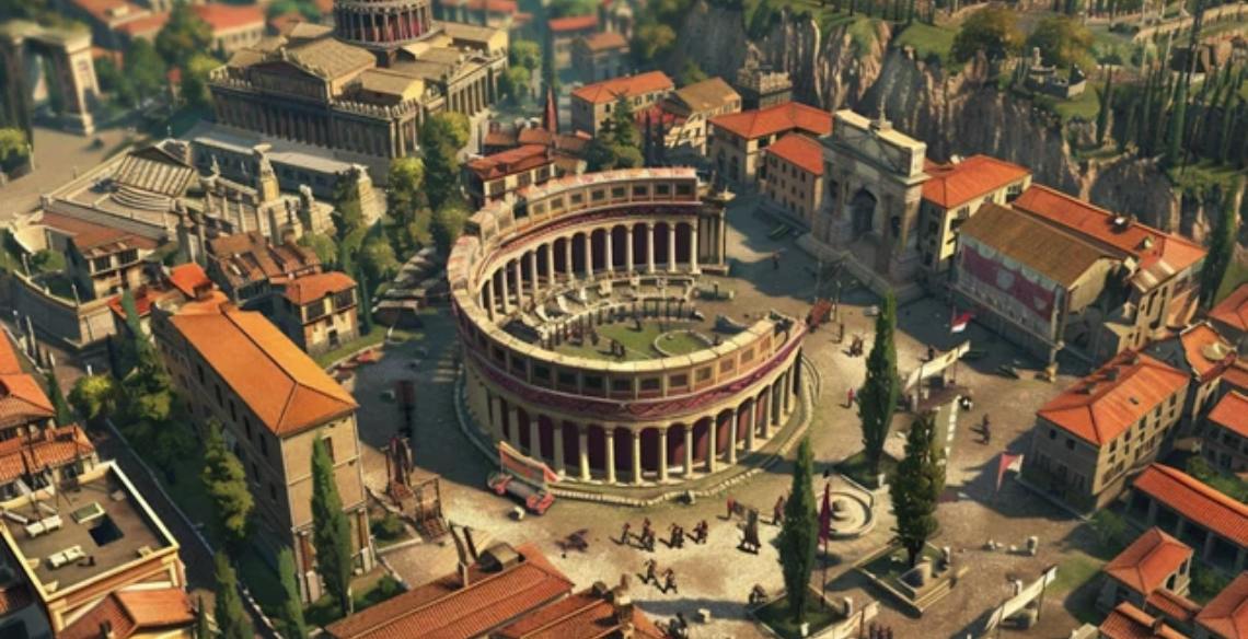 Anno 117: Pax Romana keyart from Ubisoft Mainz