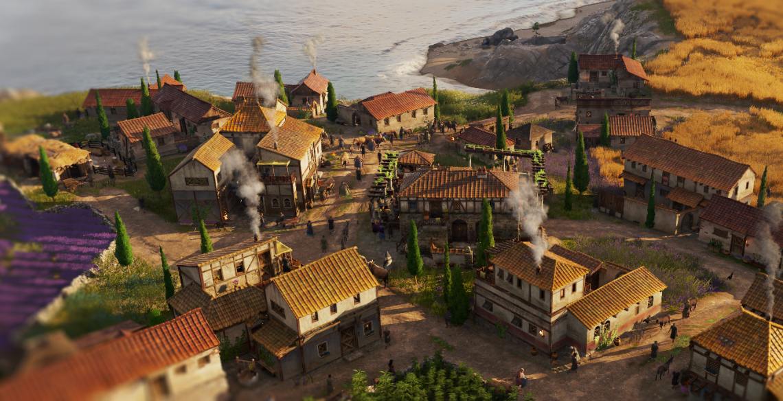 Anno 117: Pax Romana keyart from Ubisoft Mainz