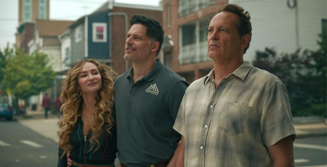 Drea de Matteo, Joe Manganiello, and Vince Vaughn in Netflix Original Film Nonnas