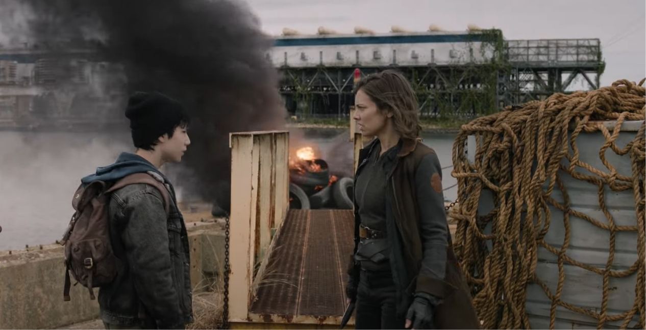 Maggie and Hershel in TWD: Dead City Season 2 Episode 2 promotional image