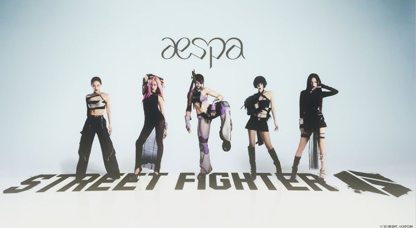 Aespa Street Fighter 6 crossover Juri Costume