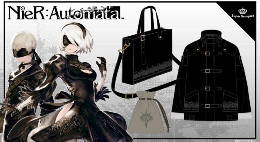 SuperGroupies NieR Automata Collaboration Collection