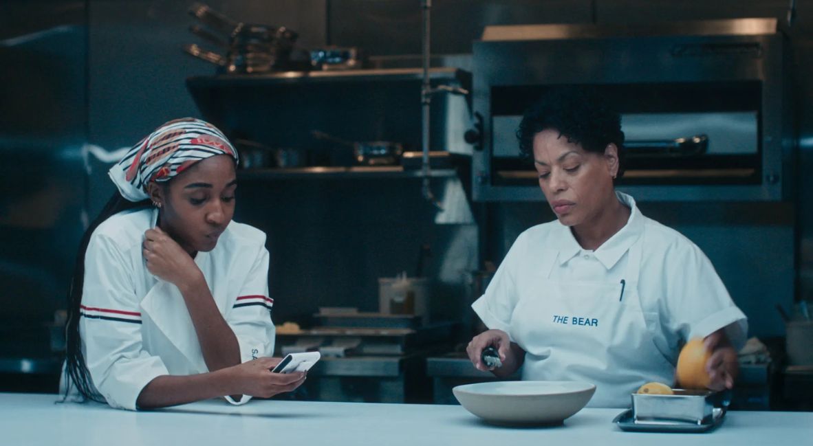 Sydney and Tina try to perfect the timing of a dish