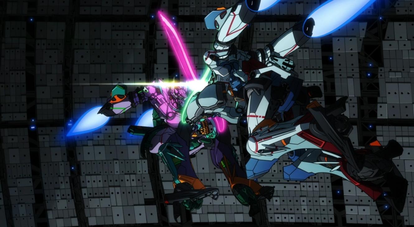 Still from Mobile Suit Gundam GQuuuuuuX