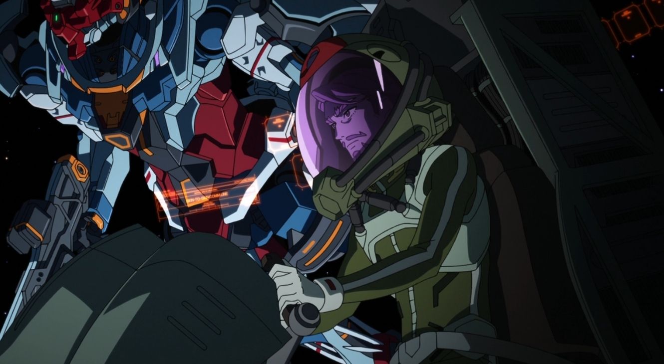 Still from Mobile Suit Gundam GQuuuuuuX