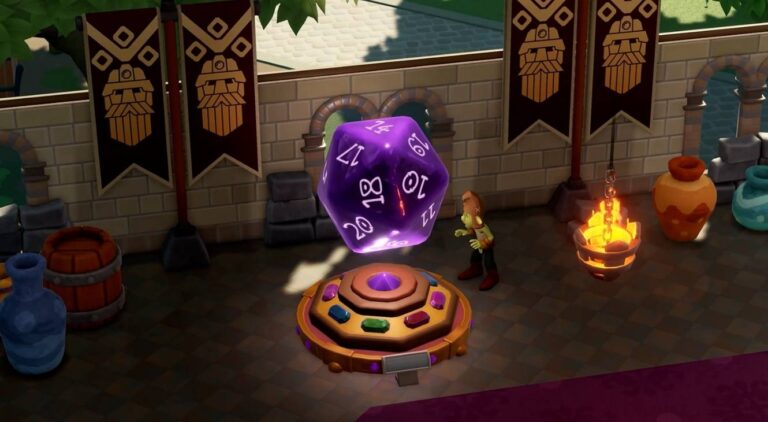 Two Point Museum DLC Fantasy Finds promotional image from SEGA